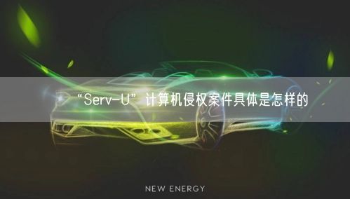 “Serv-U”计算机侵权案件具体是怎样的